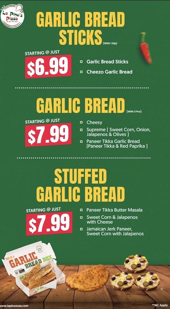 La Pino'z Pizza - Richmond TX | Veg & Indian Style Pizza Menu image 3
